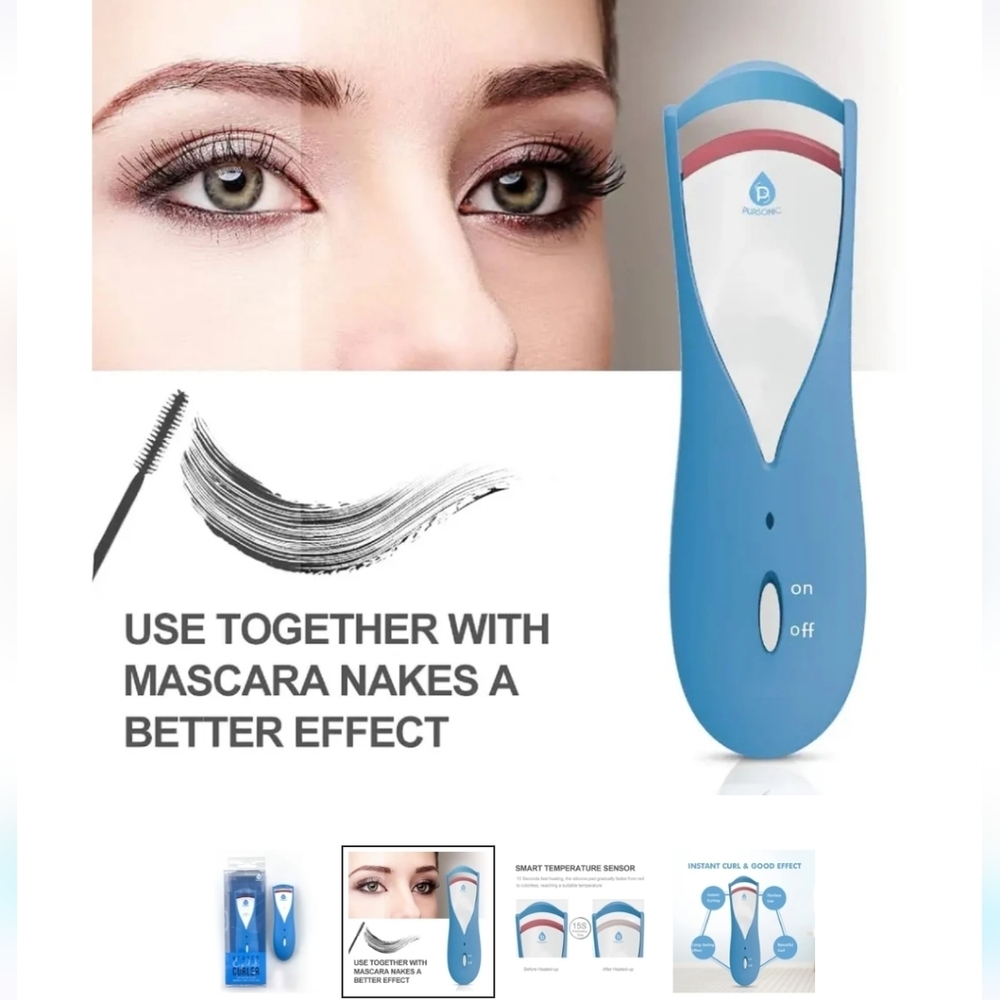 ⭐️40% Off⭐️Pursonic Heated Eyelash Curler